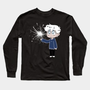 Karamatsu with firework Long Sleeve T-Shirt